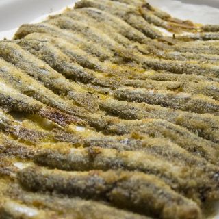 Sardoncini scottadito con verdure gratinate 