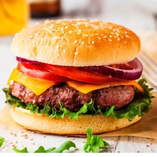 Menú Hamburges De Pollo Con Queso De Cabra 100g