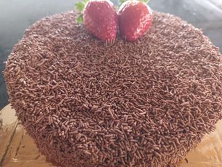 Bolo Brigadeiro  doce de leite 1Kg(+-)