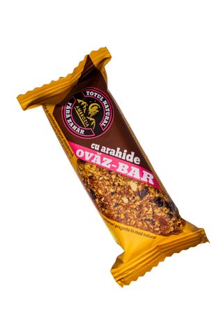 Baton ovaz cu arahide fara zahar