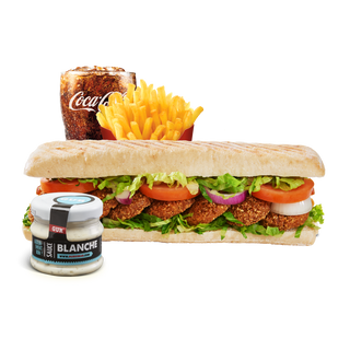 Ciabatta Falafel + Soda au choix