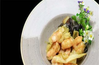 E1. Gamberi al curry