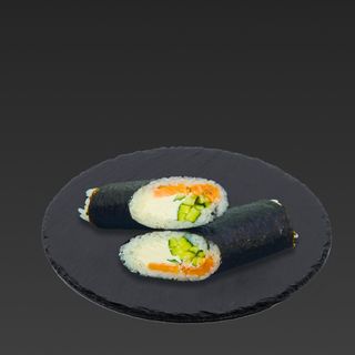 Фит-ролл с лососем