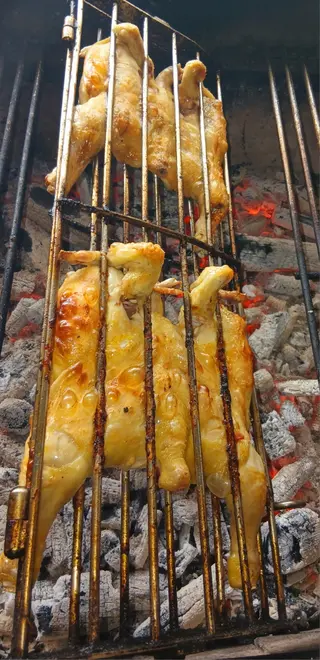 Frango Assado Na Brasa