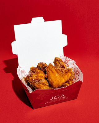 Sweet chilli  chicken wings (4 pieces ) 