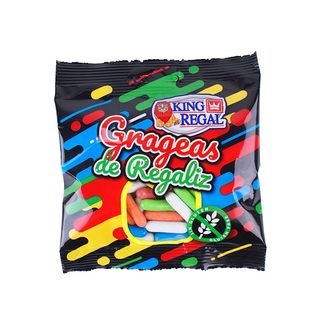 Grajeas De Regaliz King Regal Bolsa 80Gr