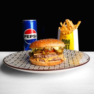 Jalapeno burger double Meni