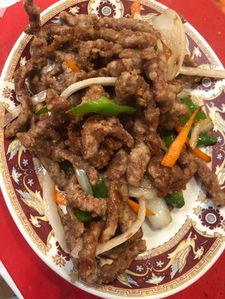 Ternera crujiente PICANTE