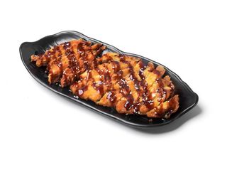 Pollo rebozado con almendras 