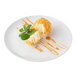 P3 Helado Frito de Vainilla con Miel