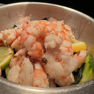 Salade D'algues Aux Crevettes