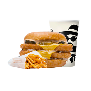 Menu New York Cheeseburger Plant Based Chicken
