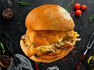 Sandwich  pe Vatra Mini Patty Goldi pane-235g