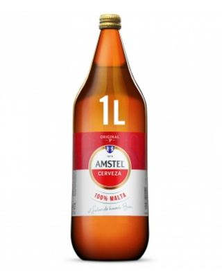 Cerveza amstel litrona 