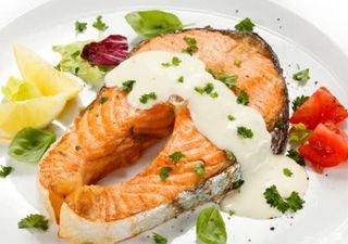 Семга под фирменным соусом