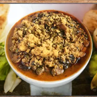 Egusi Soup & Semo