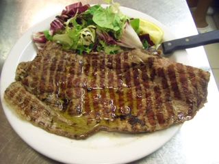 Fettina di vitello alla piastra