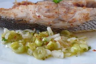 Filet de Mérou à la Plancha