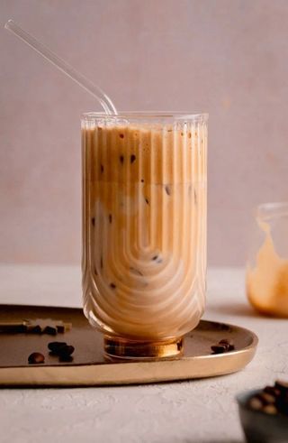 Iced chai latte