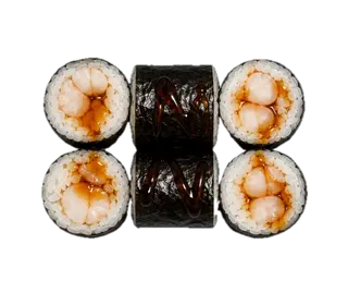 Maki z Krewetką (6 sztuk, 120g)