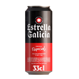 Cerveza Estrella de Galicia lata 330ml