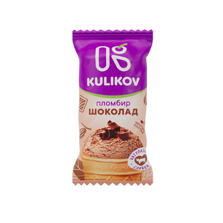 Мороженое "Шоколадный пломбир" в вафельном стаканчике (0,09 кг)