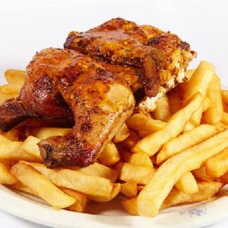 Chips and Chicken + Ketchup 