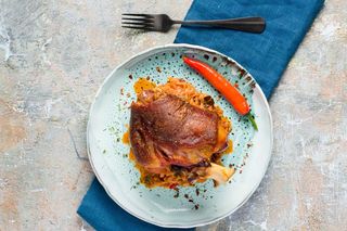 Ciolan afumat cu varza