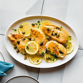 53. Пилешко месо с лимон (600гр)