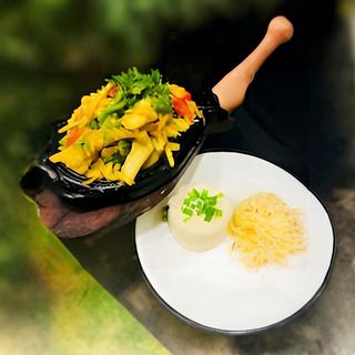 Kalmary w maśle czosnkowym