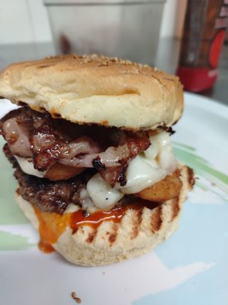 Mexican hamburger menù