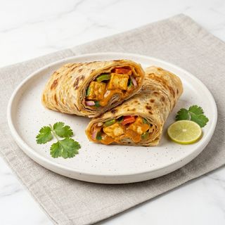 Paneer Kathi Wrap
