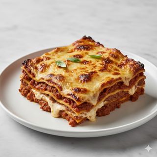 Lasagna Casera De Carne