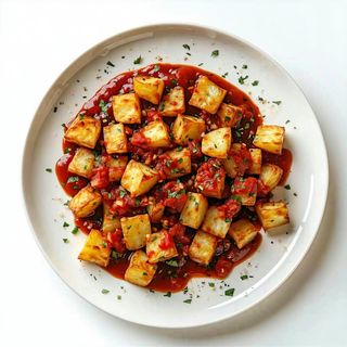 Patatas Con Salsa
