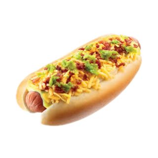 Хот-дог з сиром в булочці 