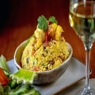 Arroz Tailandés Con Piña