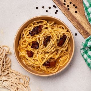 Pasta con salsa Carbonara