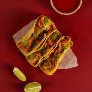 3 Tacos de Pollo Achiote