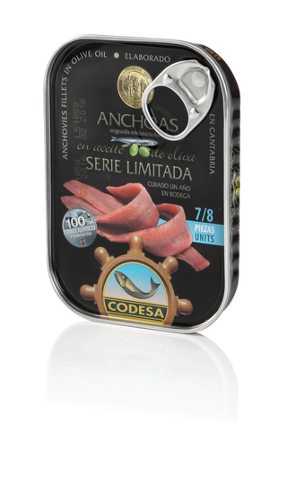 Lata De Anchoas Del Cantábrico "Codesa" Serie Limitada 8/10 55G.