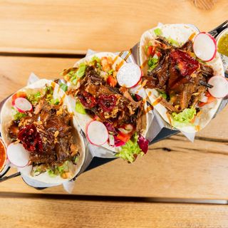 TACOS BUEY/PULLED BEEF TACOS