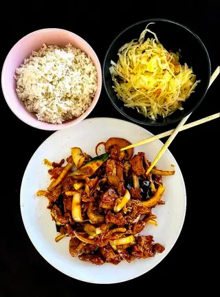 Wieprzowina w zielonym curry