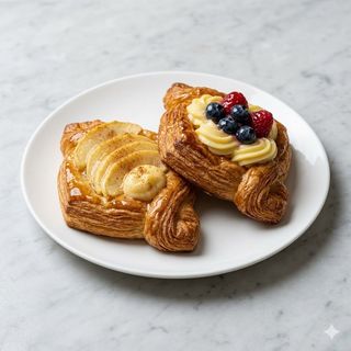 Danese con crema e mele