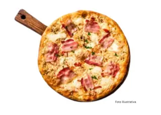 pizza carbonara (33 cm.)