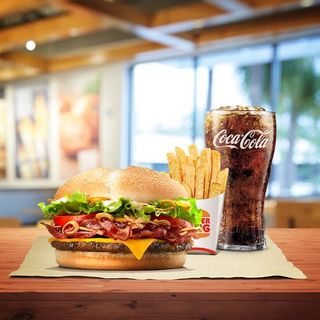 Double Cheeseburger Bacon Combo