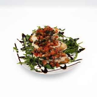 Brushetta z mozzarellą