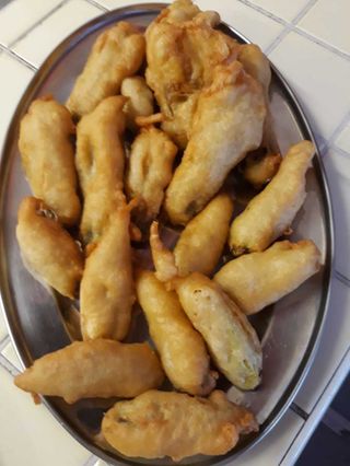 Fiori di zucca ripieni - 1 pezzo