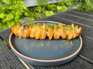 Картопля з салом на грилі (250г)