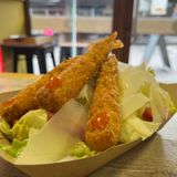 Хрупкави скариди със сос сладко чили