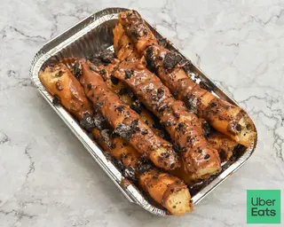 Ración de Porras con Nutella y Oreo
