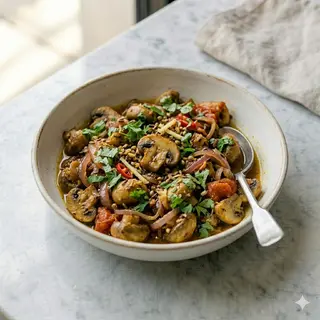 Mushroom Bhaji